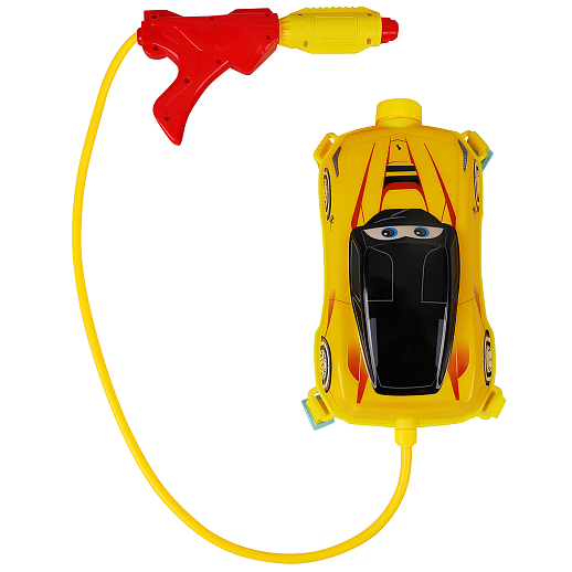 Водный пистолет с рюкзаком "Машинка", желтый, в/п 31*16,3*7 см в Джамбо Тойз #4