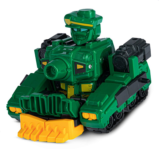 Робот-трансформер, цвет темно-зеленый, в гофрокор. 11*11*8,5см в Джамбо Тойз #7