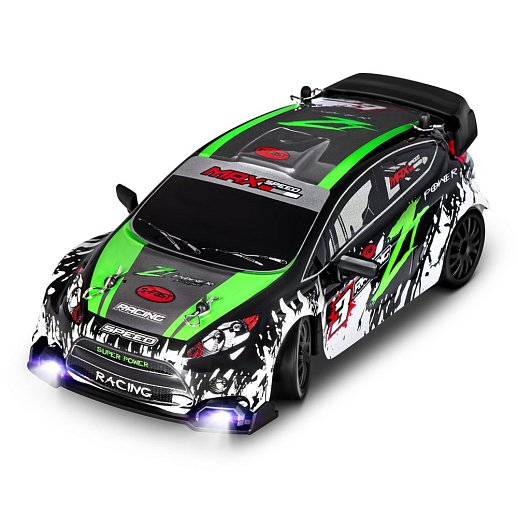 Р/У Машина для дрифта,1:24,2.4GHz,4WD,свет,с аккум, цвет зел./черн./красн., в/к 28*8*22,5см в Джамбо Тойз #10