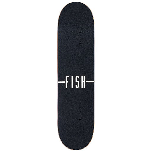 Скейтборд Fish, клен 9 сл. размер 31"х8", колеса: 54х36мм 85А, PU, ABEC-7 карбон, подвеска алюм.5" в/п в Джамбо Тойз #5