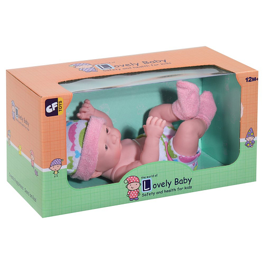 Кукла пупс интерактивный-новорожденный, soft touch покрытие пластика - приятное на ощупь, в/к 26*13*13,5 см в Джамбо Тойз #2