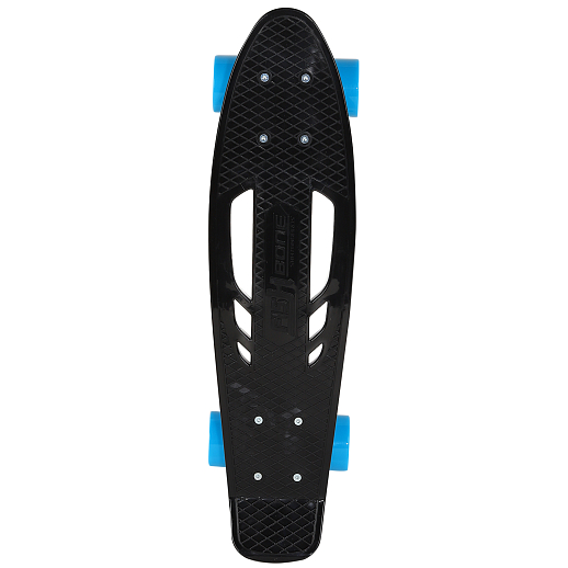 Скейтборд Fish черный, размер 22"х6", колеса: 60х45мм  78А, PU, ABEC-7 в/п в Джамбо Тойз #3