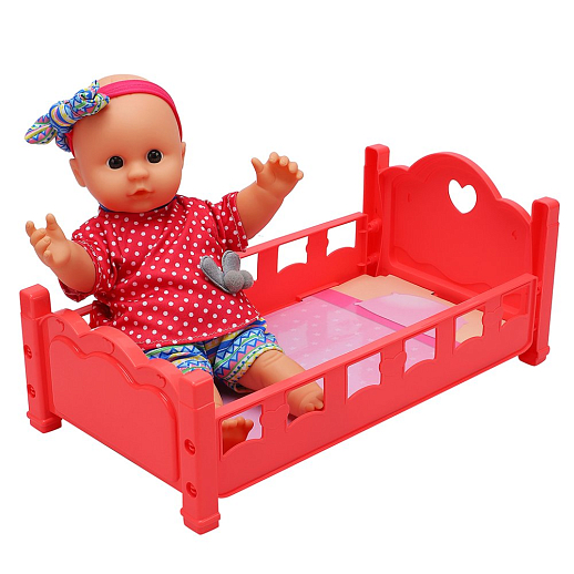 Набор "Кукла пупс с коляской, кроваткой, стульчиком, аксс.", в/к 72х11х37 см в Джамбо Тойз #15