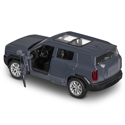 Игрушка для детей: Машинка металлическая 1:40 HAVAL, цвет серый, инерция, артикул JB1251772 в Джамбо Тойз #8