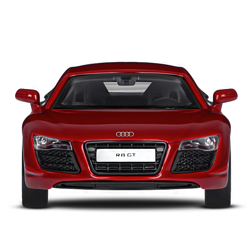 ТМ "Автопанорама" Машинка металлическая 1:43 Audi R8 GT, красный, откр. двери, инерция, в/к 16*7,5*5 см в Джамбо Тойз #8