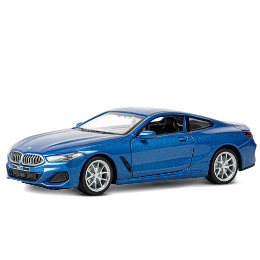 ТМ "Автопанорама" Машинка металл. 1:35 BMW M850i Coupe, синий, откр. двери, свет, звук, инерция в/к 18*9*13,5 см в Джамбо Тойз #2