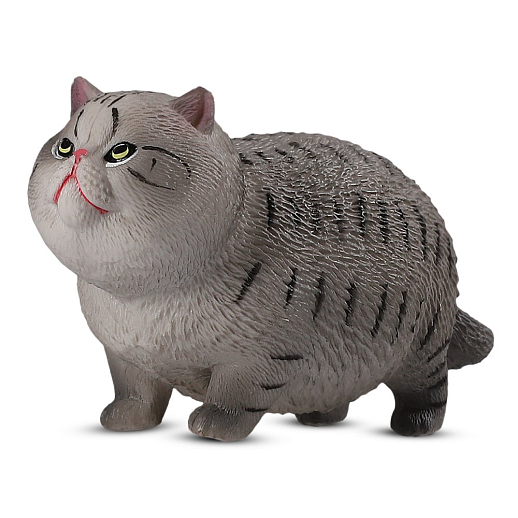 ТМ "DARWIN, Коллекционная фигурка "Толстый короткошерстный кот" Серый в/п, 10*5,5*5,8 см в Джамбо Тойз