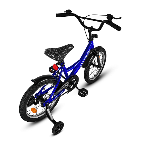 Детский велосипед "City-Ride Tempo" -рама сталь, диски сталь 16, покрышки 2,125 задние ножные тормоза, передний тормоз, звоночек, крылья пластик, страховочные колеса в Джамбо Тойз #5