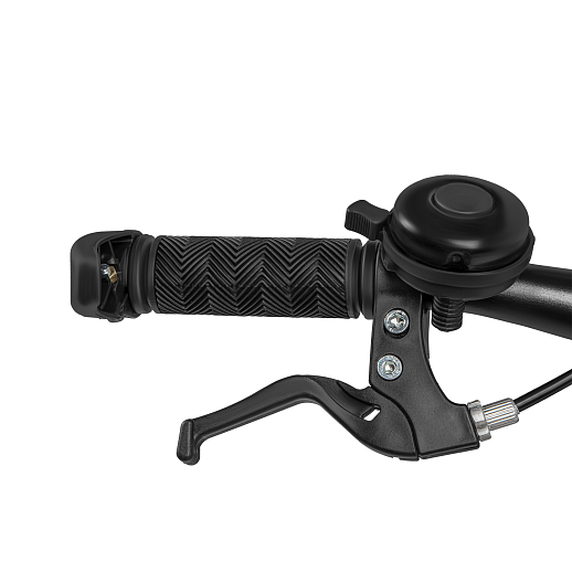 Велосипед двухколёсный CITYRIDE, модель CR-B2-07F52, колеса 12", рама сталь, колеса сталь, балансирные колеса со светом, маячок в заднем крыле, цвет чёрный в Джамбо Тойз #12