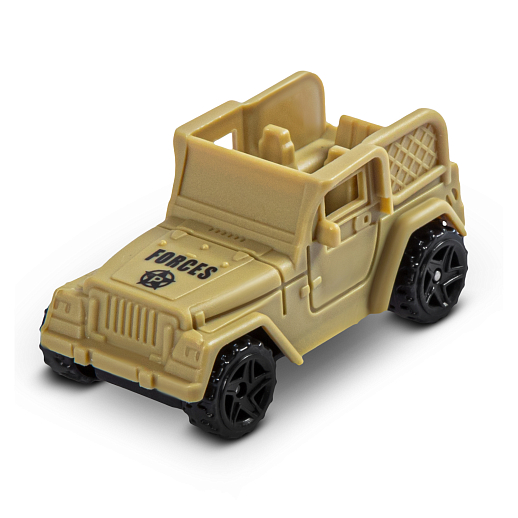 Боевая машина-гараж с транспортом, 2 машинки в комплекте, откидываются борта и люки, в/к 28,7*12,9*14,7 см в Джамбо Тойз #14