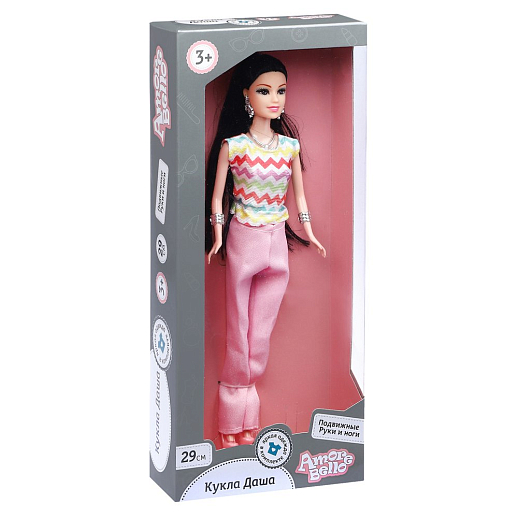 ТМ "Amore Bello" кукла "Даша", в/к 14х5,5х33 см в Джамбо Тойз #2