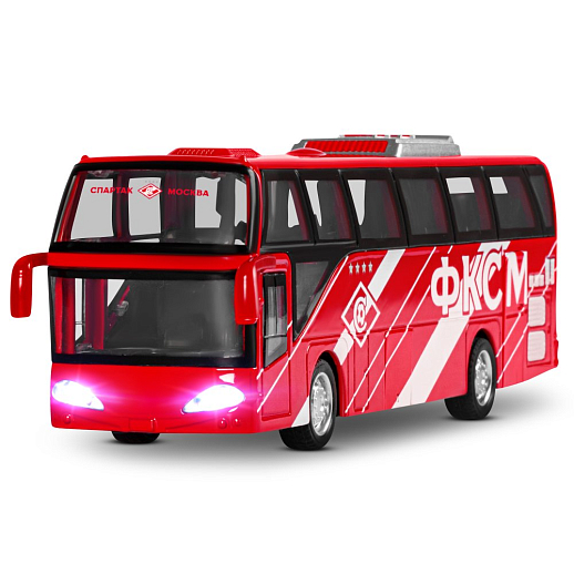 Металлический автобус ФК Спартак, 25*9*7 см, в/к в Джамбо Тойз