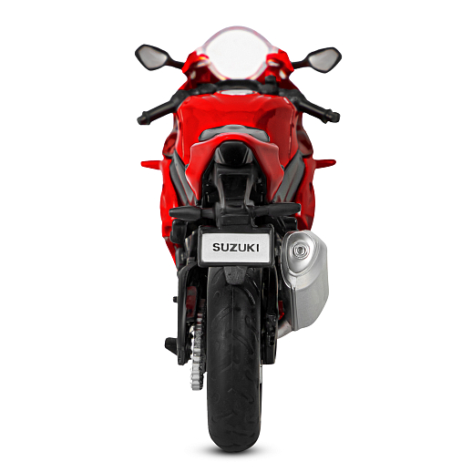 ТМ "Автопанорама" Мотоцикл металл. 1:18 SUZUKI GSR-R1000, красный, свободный ход колес, в/к 9,2 х 4,5 х 14 см в Джамбо Тойз #7