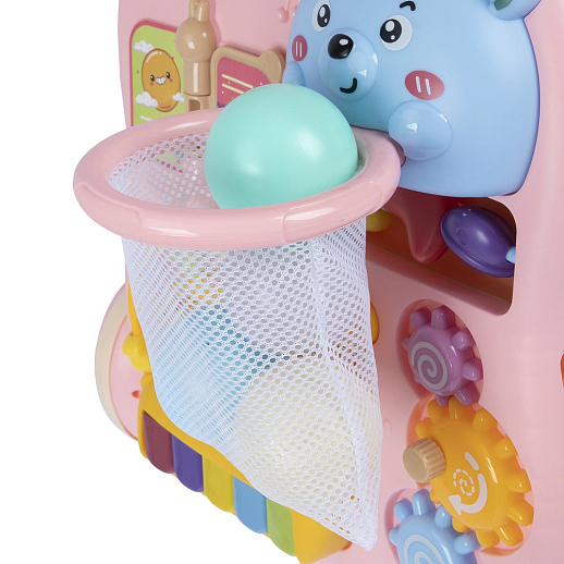 Ходунки, игровой центр, свет, звук, цвет розовый, в/к 36,5х21х45,5 см в Джамбо Тойз #37