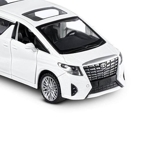 Игрушка для детей: Машинка металлическая 1:43 Toyota, цвет белый, инерция, артикул JB1251743 в Джамбо Тойз #2
