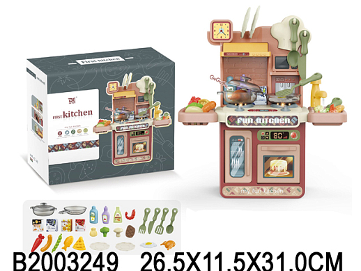 Игрушка для детей: набор "Кухня", бордовая, артикул JB0214272 в Джамбо Тойз #2