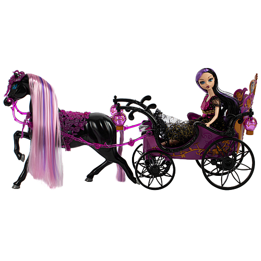 Игровой набор "Карета с лошадью и кукла", свет.эфф., в/к 56х19х30 см в Джамбо Тойз #6