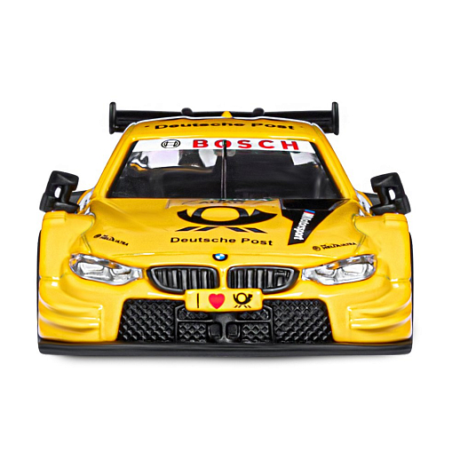 ТМ "Автопанорама" Машинка металлическая 1: 44 BMW M4, желтый, откр. двери, инерция, в/к 17,5*12,5*6,5 см в Джамбо Тойз #9