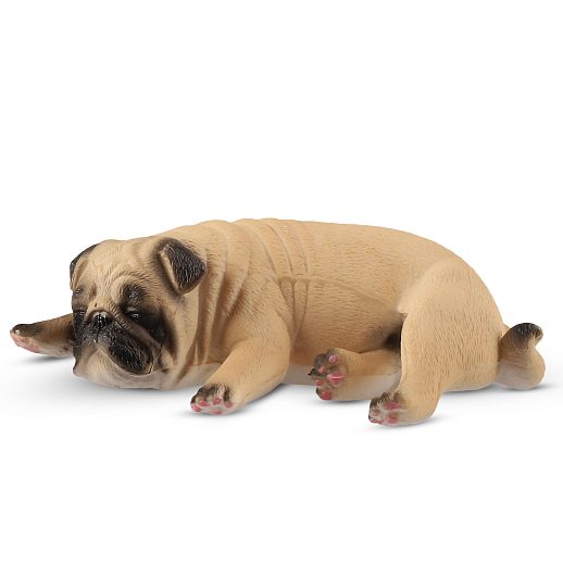 ТМ "DARWIN, Коллекционная фигурка собака "Мопс Спящий" в/п, 9,2*6*2,5 см в Джамбо Тойз