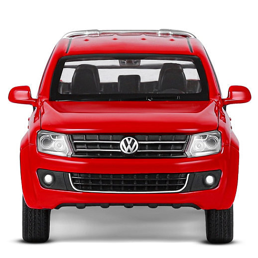 ТМ "Автопанорама" Машинка металлическая 1:30 Volkswagen Amarok, красный, свет, звук, откр. двери, капот и дверка багажника, инерция, в/к 19*9*7 см в Джамбо Тойз #9