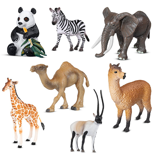 ТМ "DARWIN, Набор " Дикие Травоядные", 7 шт в Джамбо Тойз