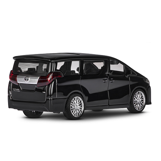 ТМ "Автопанорама" Машинка металлическая 1:43 Toyota Alphard, черный, откр. двери, инерция, в/к 17,5*12,5*6,5 см в Джамбо Тойз #9