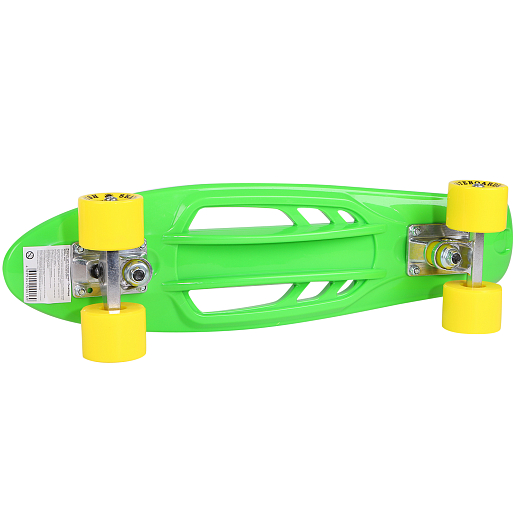 Скейтборд Fish зеленый, размер 22"х6", колеса: 60х45мм  78А, PU, ABEC-7 в/п в Джамбо Тойз #6