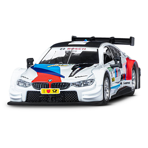 ТМ "Автопанорама" Машинка металлическая 1: 44 BMW M4, белый, откр. двери, инерция, в/к 17,5*12,5*6,5 см в Джамбо Тойз #4