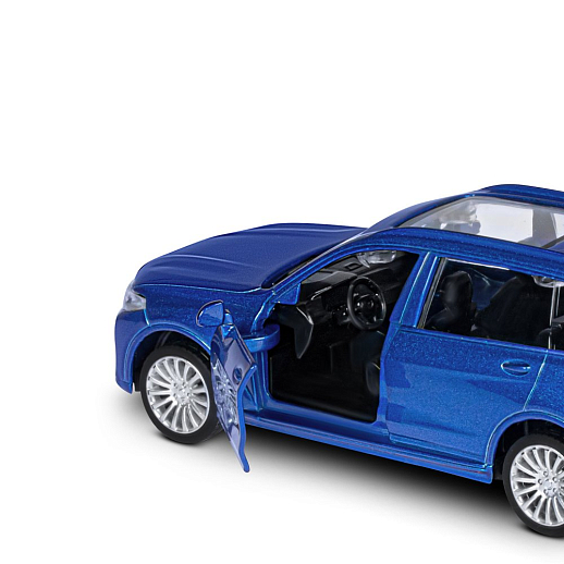 ТМ "Автопанорама" Машинка металлическая 1:44, BMW X7, синий, откр. двери, инерция, в/к 17,5*12,5*6,5 см в Джамбо Тойз #13