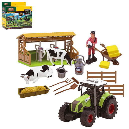 Игровой набор "Коровник" на бат.,в/к 24х9х18,5 см в Джамбо Тойз