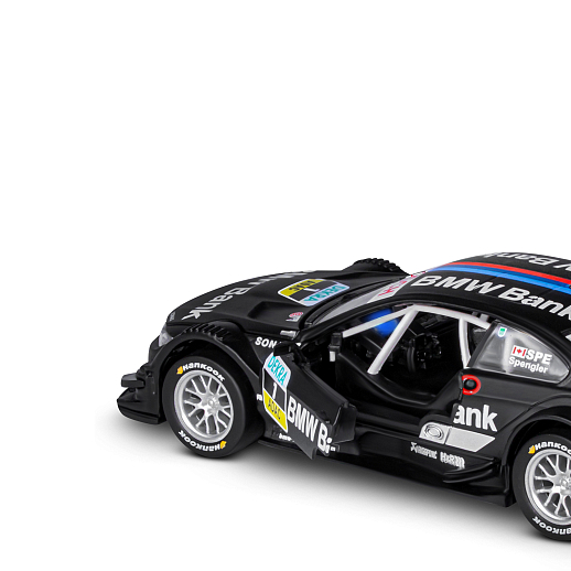 ТМ "Автопанорама" Машинка металлическая 1:32 BMW M3 DTM, черный, свет, звук, откр. двери и капот, в/к 17,5*13,5*9 см в Джамбо Тойз #15