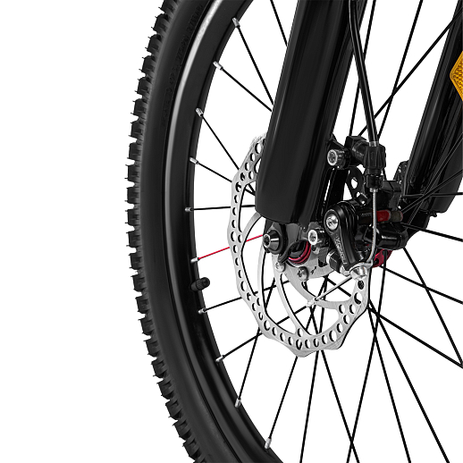 Велосипед двухколёсный CITYRIDE, модель CR-B2-12B, колеса 20", рама сталь, дисковые мех. тормоза, амортизационная вилка, обода сталь, цвет чёрный в Джамбо Тойз #8