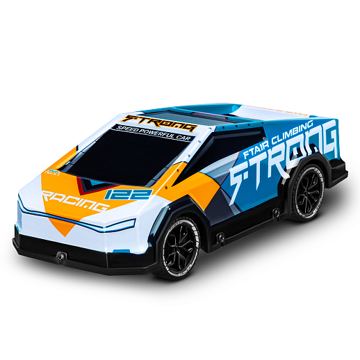 Р/у машина с 3D подсветкой корпуса, 4 канала, цвет голубой/оранжевый, в/к 30*13*13,5см в Джамбо Тойз #2