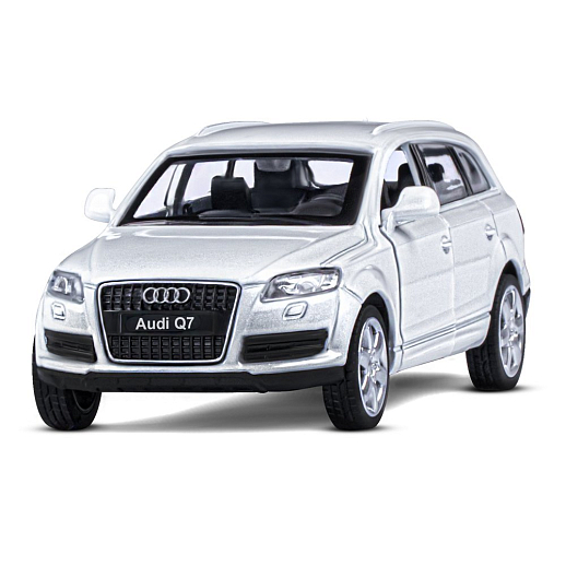 ТМ "Автопанорама" Машинка металлическая 1:43 Audi Q7, белый, откр. двери, инерция, в/к 17,5*12,5*6,5 см в Джамбо Тойз #4