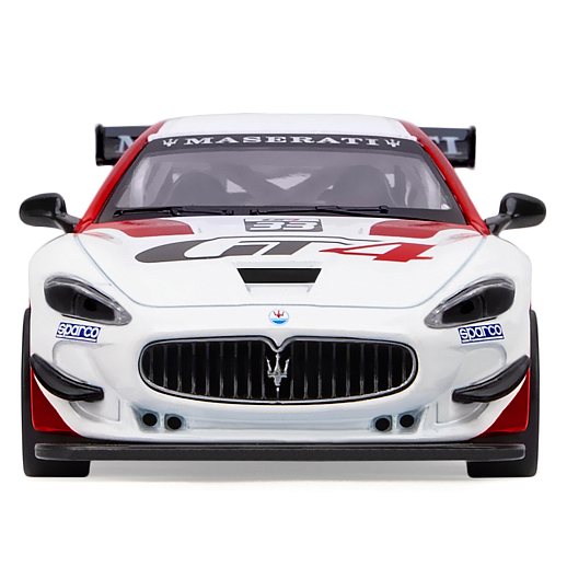 ТМ "Автопанорама" Машинка металл., 1:32 Maserati Gran Turismo MC GT4, белый, инерция, свет, звук, откр. двери, в/к 17,5*13,5*9 см в Джамбо Тойз #18