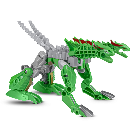 Набор из 5шт. трансформеров DIY(сборные модели), отдельн.робот трансформируется в динозавра, 5шт. собираются в одного больш.робота,в бел.кор. в Джамбо Тойз #18
