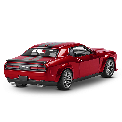 ТМ "Автопанорама" Машинка металлическая 1:36 2022 Dodge challenger SRT Jailbreak, красный, тюнинг, откр. двери, свободный ход колес, в/к 23,5*10*4 см в Джамбо Тойз #3