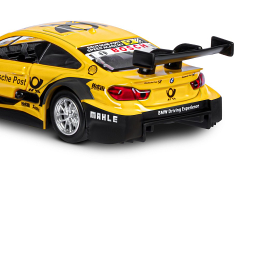 ТМ "Автопанорама" Машинка металлическая 1: 44 BMW M4, желтый, откр. двери, инерция, в/к 17,5*12,5*6,5 см в Джамбо Тойз #14