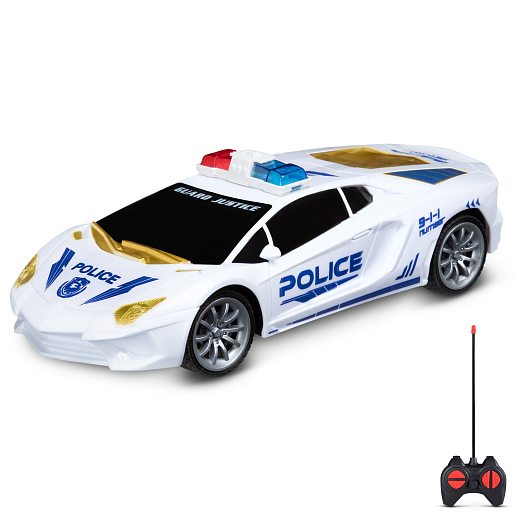 AUTODRIVE Р/У Машинка, 4 канала, цвет белый, в/к 24*9,5*7,5см в Джамбо Тойз #9