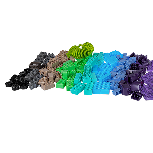 ТМ "Компания Друзей" Набор конструктора, средние детали, 317 деталей, в контейнере 13х12,5х13 см в Джамбо Тойз #8