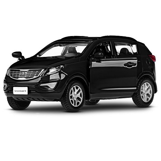 ТМ "Автопанорама" Машинка металлическая 1:39 KIA SPORTAGE R, черный, откр. двери, инерция, в/к 17,5*12,5*6,5 см в Джамбо Тойз #5