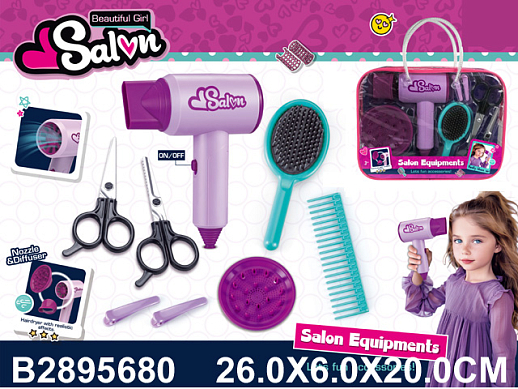 Игровой набор "Салон красоты", со звук.эффект., в сумке 26*6*20 см в Джамбо Тойз #2