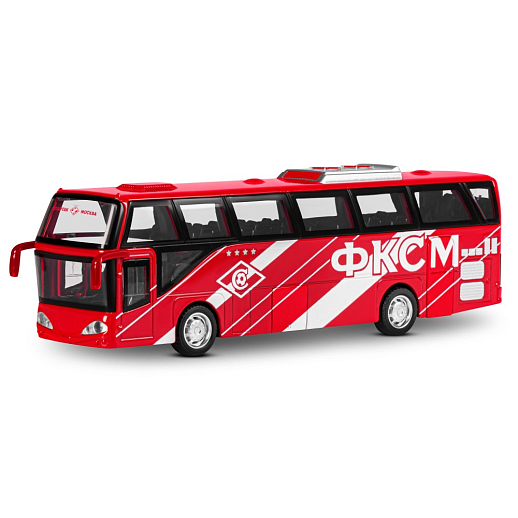 Металлический автобус ФК Спартак, 25*9*7 см, в/к в Джамбо Тойз #6