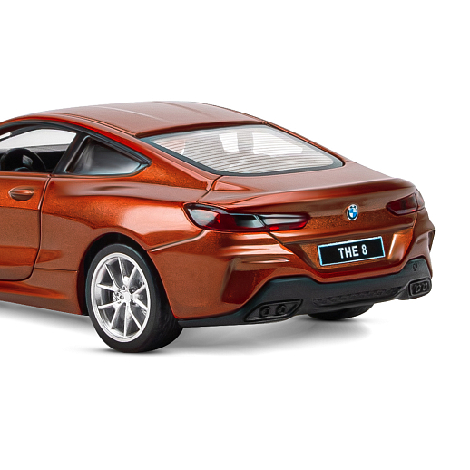 ТМ "Автопанорама" Машинка металлическая 1:35 BMW M850i Coupe, красный, откр. двери, свет, звук, инерция в/к 17,5*13,5*9 см в Джамбо Тойз #16