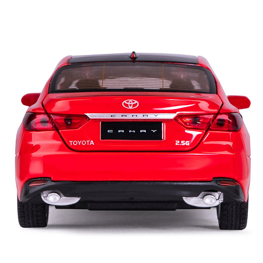 ТМ "Автопанорама" Машинка металлическая 1:34 Toyota Camry, красный, свет, звук, откр. двери, капот и багажник, инерция, в/к 17,5*13,5*9 см в Джамбо Тойз #13
