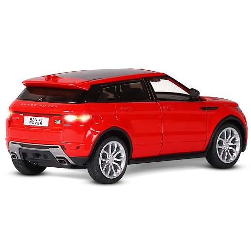 ТМ "Автопанорама" Машинка металлическая 1:32  2017 Land Rover Range Rover Evoque HSE, красный, откр. двери и капот, свет, звук, инерция,  в/к 17,5*12,5*6,5 см в Джамбо Тойз #9