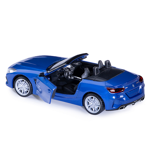 ТМ "Автопанорама" Машинка металлическая 1:30 BMW Z4 M40i, синий, свет, звук,откр. двери, инерция, в/к 18*13,5*9 см в Джамбо Тойз #19