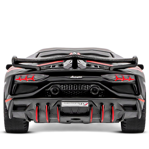 ТМ "Автопанорама" Машинка металлическая, 1:32 Lamborghini SVJ, черный матовый, откр. двери и багажник, свет, звук, инерция, в/к 17,5*12,5*6,5 см в Джамбо Тойз #11