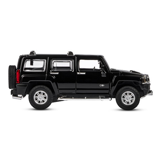 ТМ "Автопанорама" Машинка металлическая 1:32 Hummer H3, черный, свет, звук, откр. двери и багажник, инерция, в/к 17,5*13,5*9 см в Джамбо Тойз #9