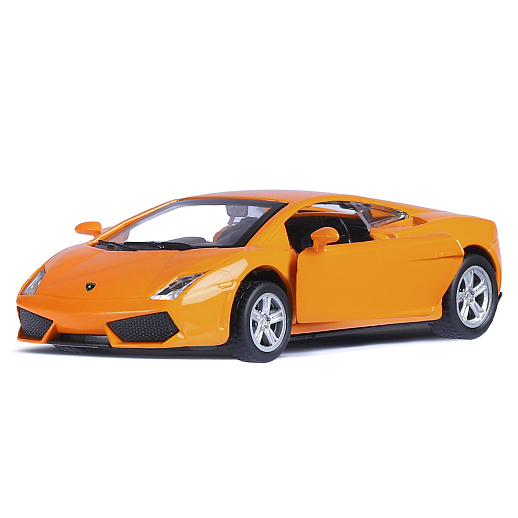 ТМ "Автопанорама" Машинка металлическая  1:43 Lamborghini Gallardo LP560-4, оранжевый, откр. двери, инерция, в/к 17,5*12,5*6,5 см в Джамбо Тойз #4
